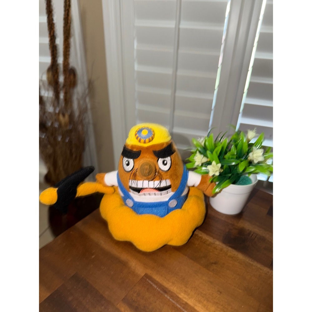 Animal Crossing Mr Resetti Plush Sanei Nintendo All Star Collection Mole 6 inch